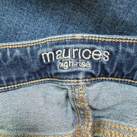 Maurices High Rise Button Fly Skinny Jeans - Picture 7 of 8